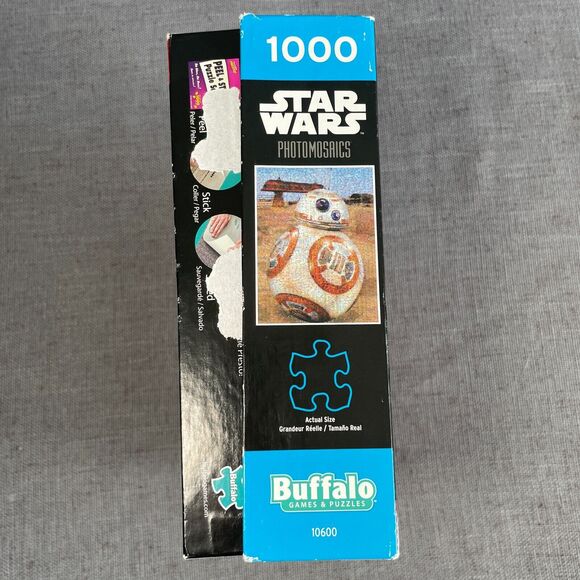 Star Wars Photomosaics Puzzle BB-8 + Scenes From The Force Awakens (1000 Pieces) - Picture 7 of 7